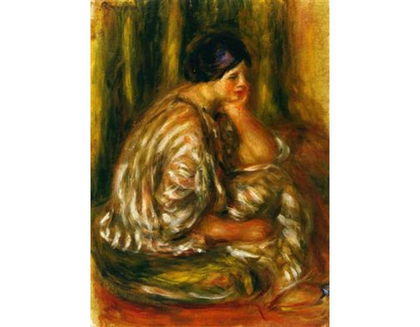 Woman In An Oriental Costume
 by Pierre Auguste Renoir
