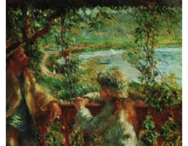 Near lake
 by Pierre Auguste Renoir