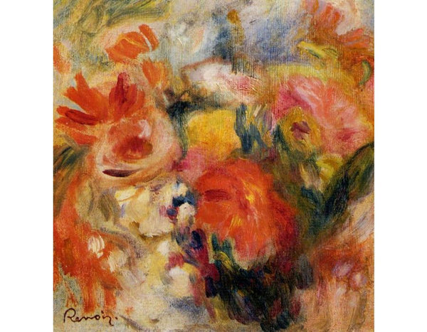 Flower Study by Pierre Auguste Renoir