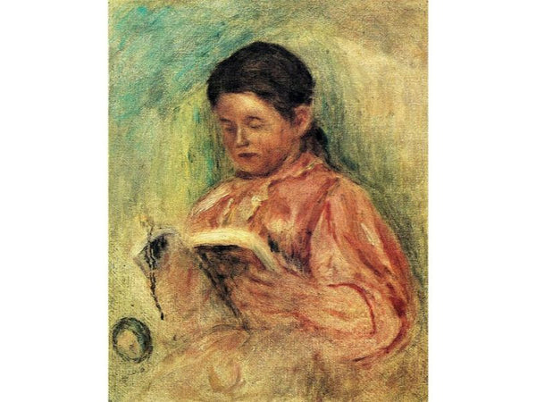 Woman Reading 
 by Pierre Auguste Renoir