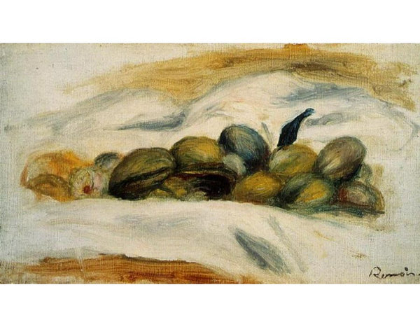 Still Life - Almonds and Walnuts 2 by Pierre Auguste Renoir