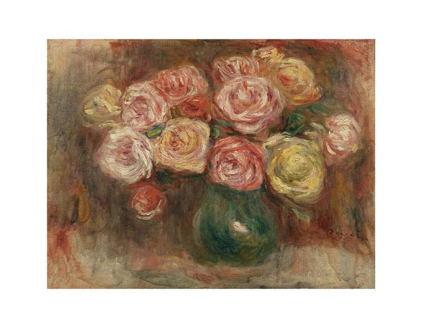 Vase De Fleurs by Pierre Auguste Renoir