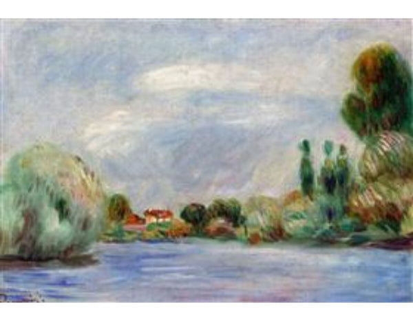 House on the River
 by Pierre Auguste Renoir