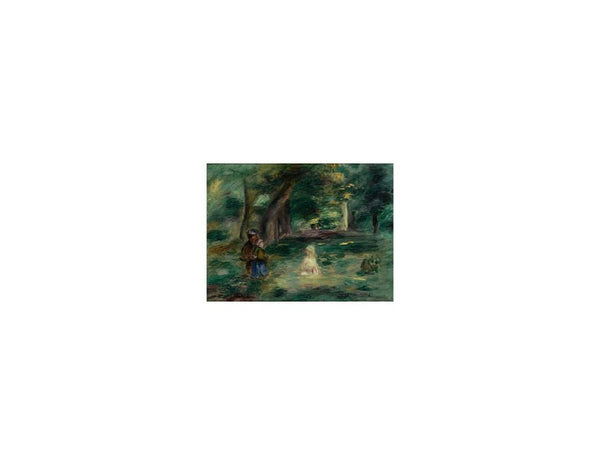 Trois Personnages Dans Un Paysage
 by Pierre Auguste Renoir