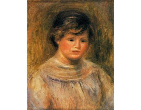 Womans Head6
 by Pierre Auguste Renoir