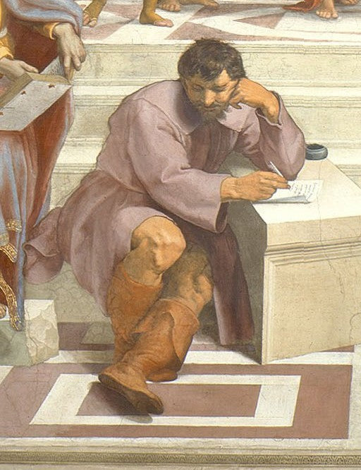 The School of Athens [detail: 2] 
