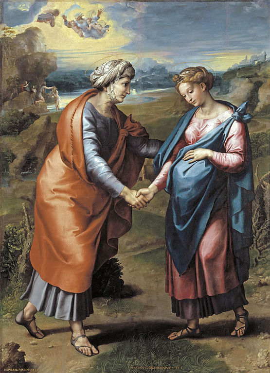 The Visitation Painting 