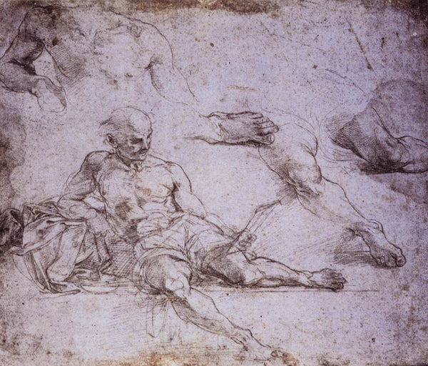 Study of Diogenes for the School of Athens 