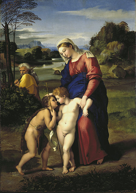 The Holy Family with the Infant Saint John the Baptist 