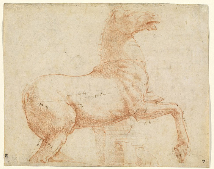 Study of a Sculpture of a Horse 