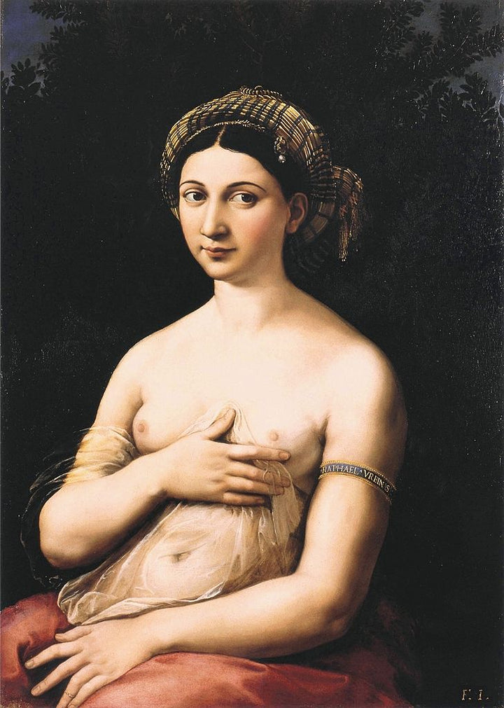 Portrait of a Young Woman (or La Fornarina) 