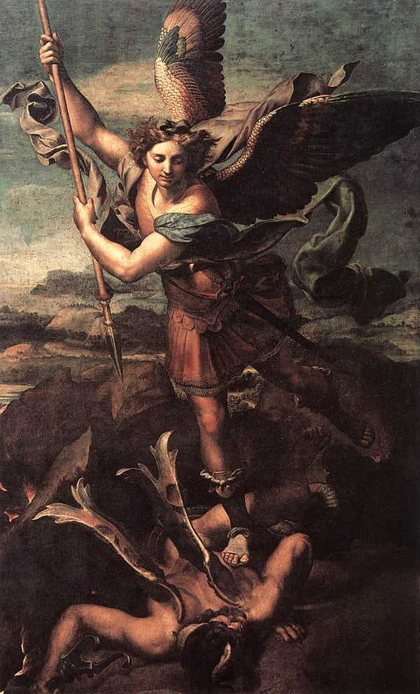 St. Michael Overwhelming the Demon 