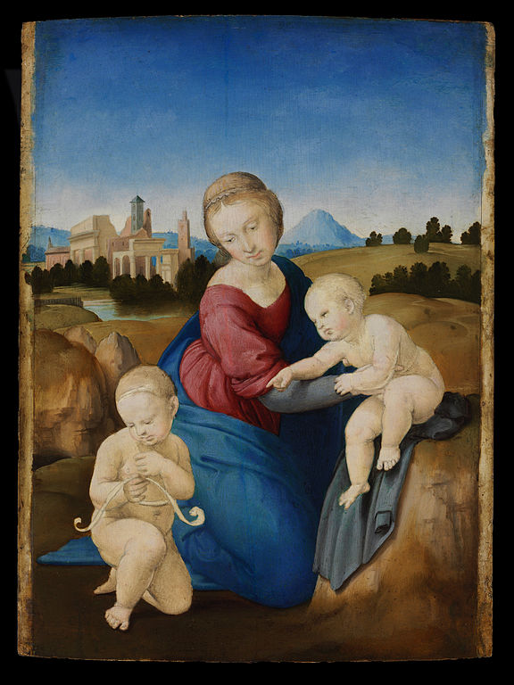 Madonna and Child with the Infant St John 