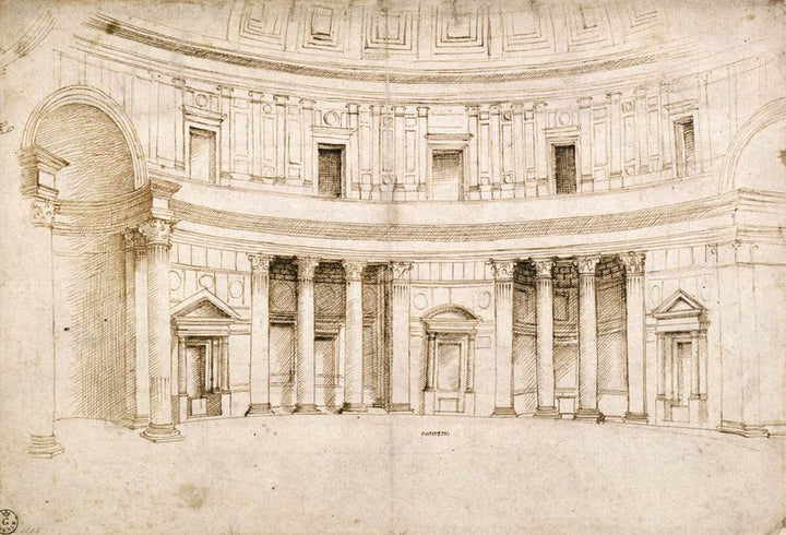 Interior of the Pantheon 