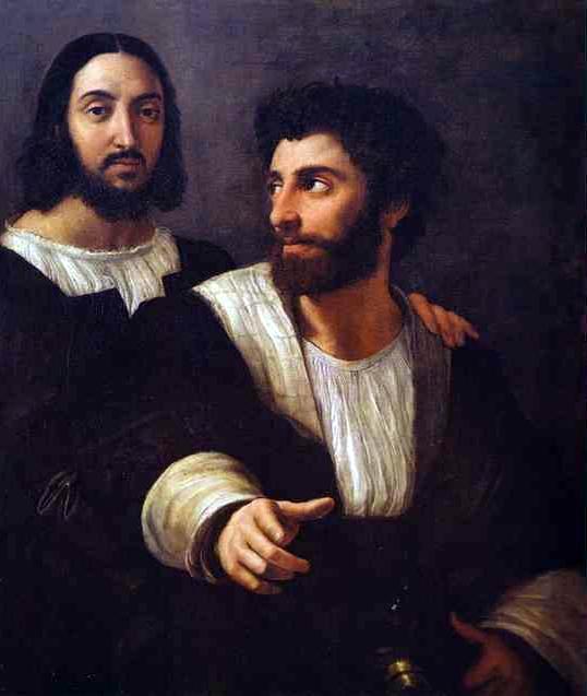 Self Portrait With A Friend 1517-1519 