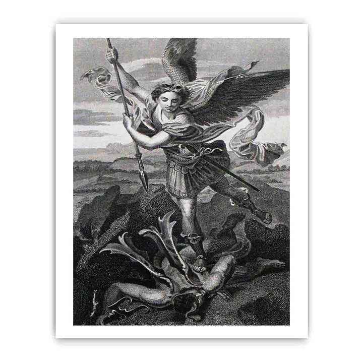 Saint Michael Trampling the Dragon 1518