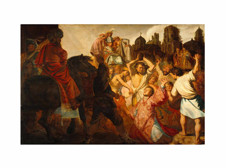 The Stoning Of St. Stephen
 Painting
