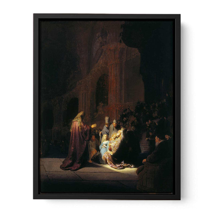 The Presentation of Jesus in the Temple Painting