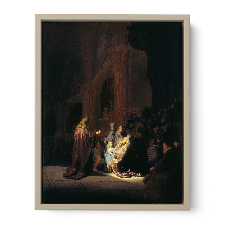 The Presentation of Jesus in the Temple Painting