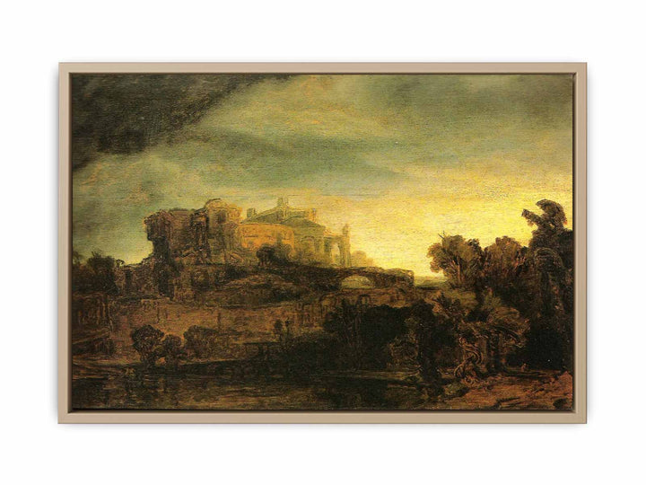 Landscape with a Castle
 Painting