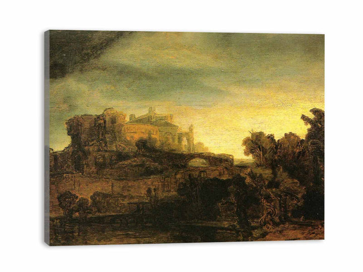 Landscape with a Castle
 Painting