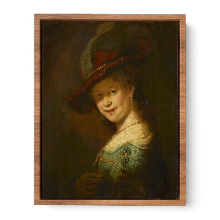 Portrait of the Young Saskia 1633
 Painting