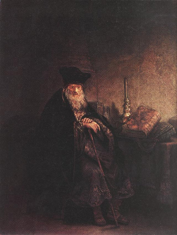 Old Rabbi (detail) 1642 