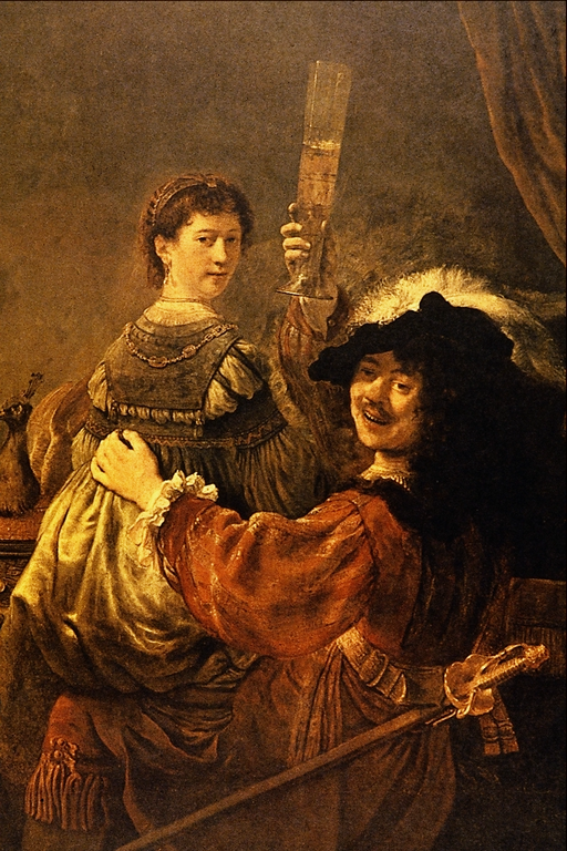 Self-portrait With Saskia (or The Prodigal Son With A Whore) 
