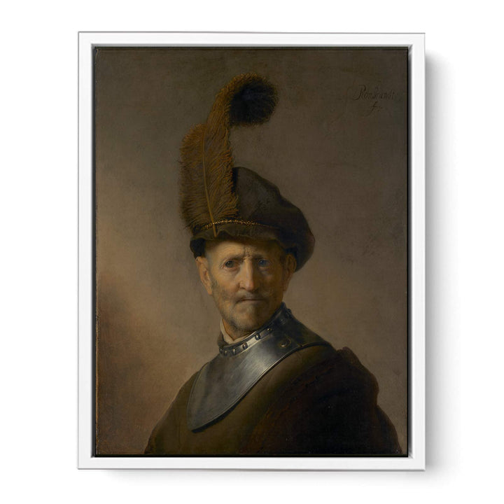 An Old Man in Military Costume
 Painting
