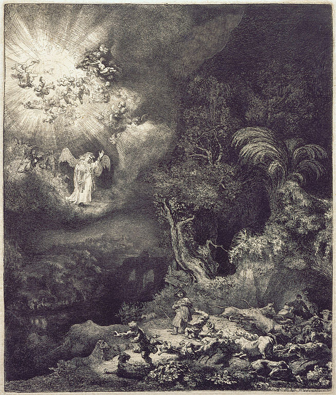 The Angel Appearing To The Shepherds 