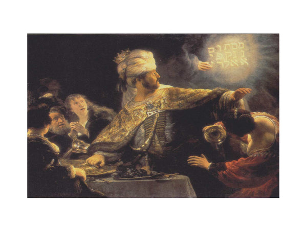 Belshazzar's Feast 1635
 Painting