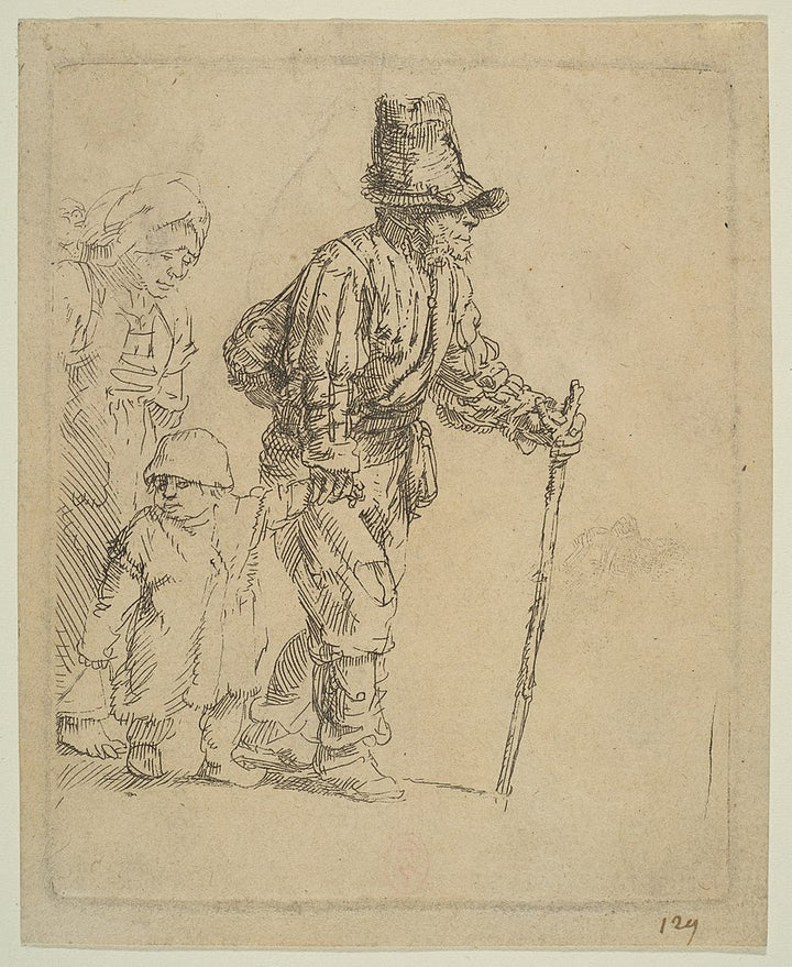 A Peasant Family on the Tramp 