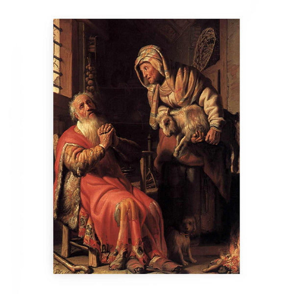 Anna Accused by Tobit of Stealing the Kid Painting