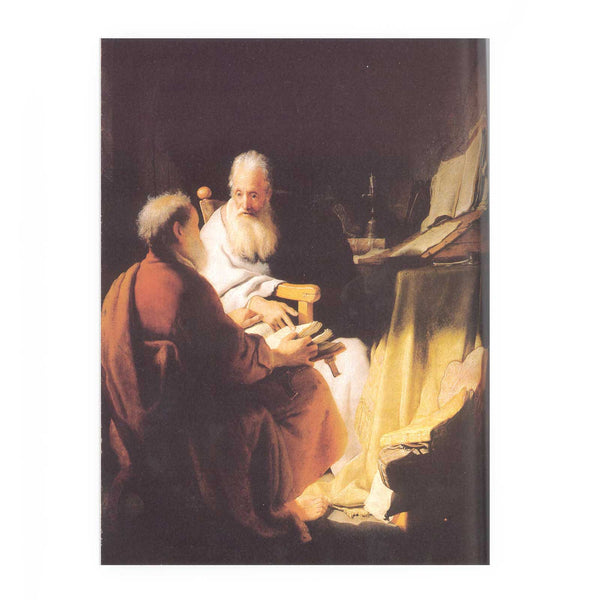 Two Old Men Disputing
 Painting
