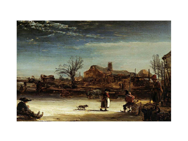 Winter Landscape 1646 Painting
