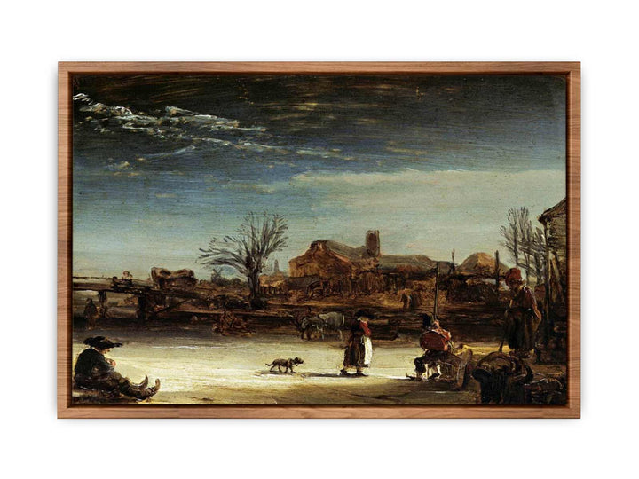 Winter Landscape 1646
 Painting