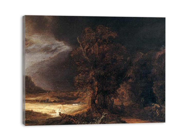 Landscape with the Good Samaritan Painting