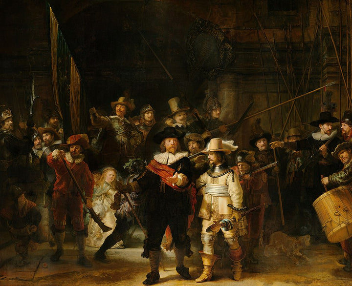The Company of Frans Banning Cocq and Willem van Ruytenburch, known as the 'Night Watch' 