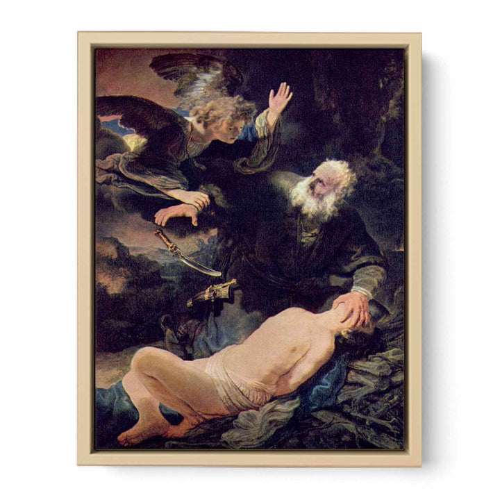 The Sacrifice of Abraham 1635 Painting