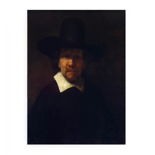 Portrait of Jeremiah Becker 1666 Painting