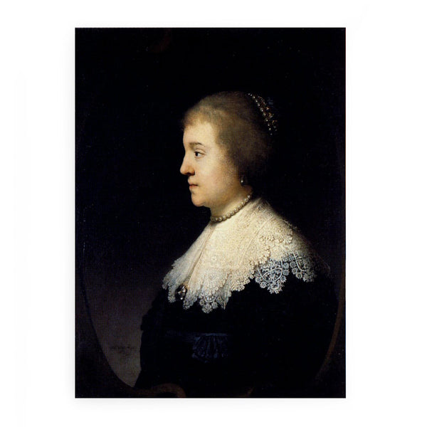 Portrait Of Amalia van Solms Painting