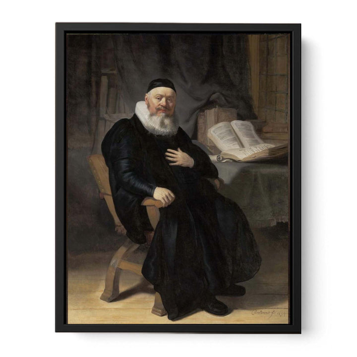 Portrait Of Johannes Elison Painting
