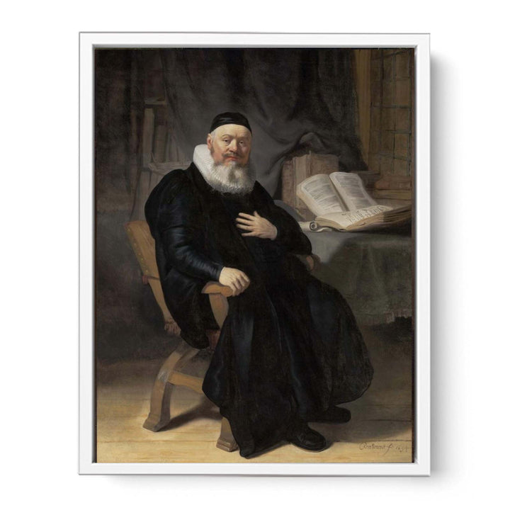 Portrait Of Johannes Elison Painting