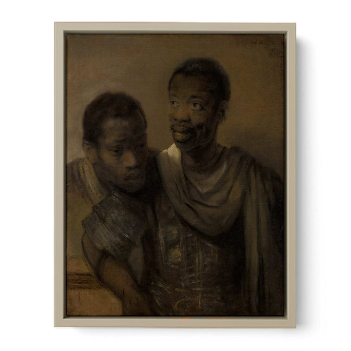 Two Negroes Painting