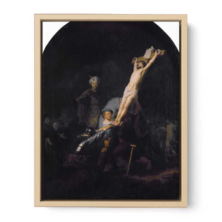 The raising of the cross,munich 1633
 Painting