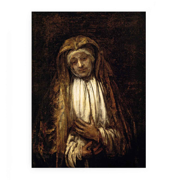 Portrait of an Old Woman 1 Painting