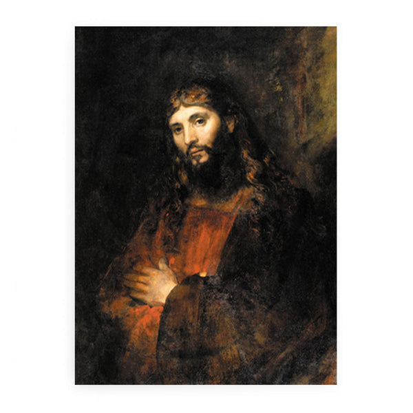 Christ With Folded Arms Painting