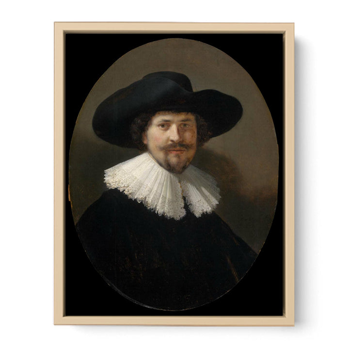 Portrait of a Man in a Black Hat
 Painting