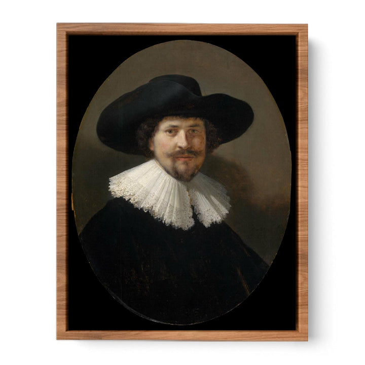 Portrait of a Man in a Black Hat
 Painting