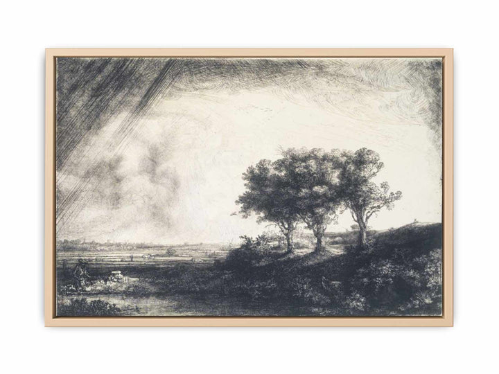The Three Trees Painting